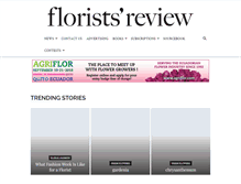 Tablet Screenshot of floristsreview.com